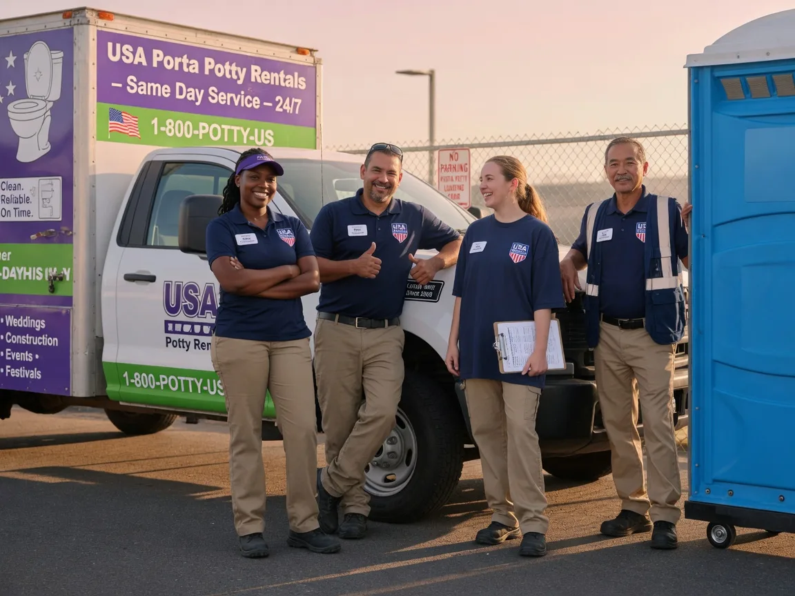 Porta Potty Rental company in Anderson, TX